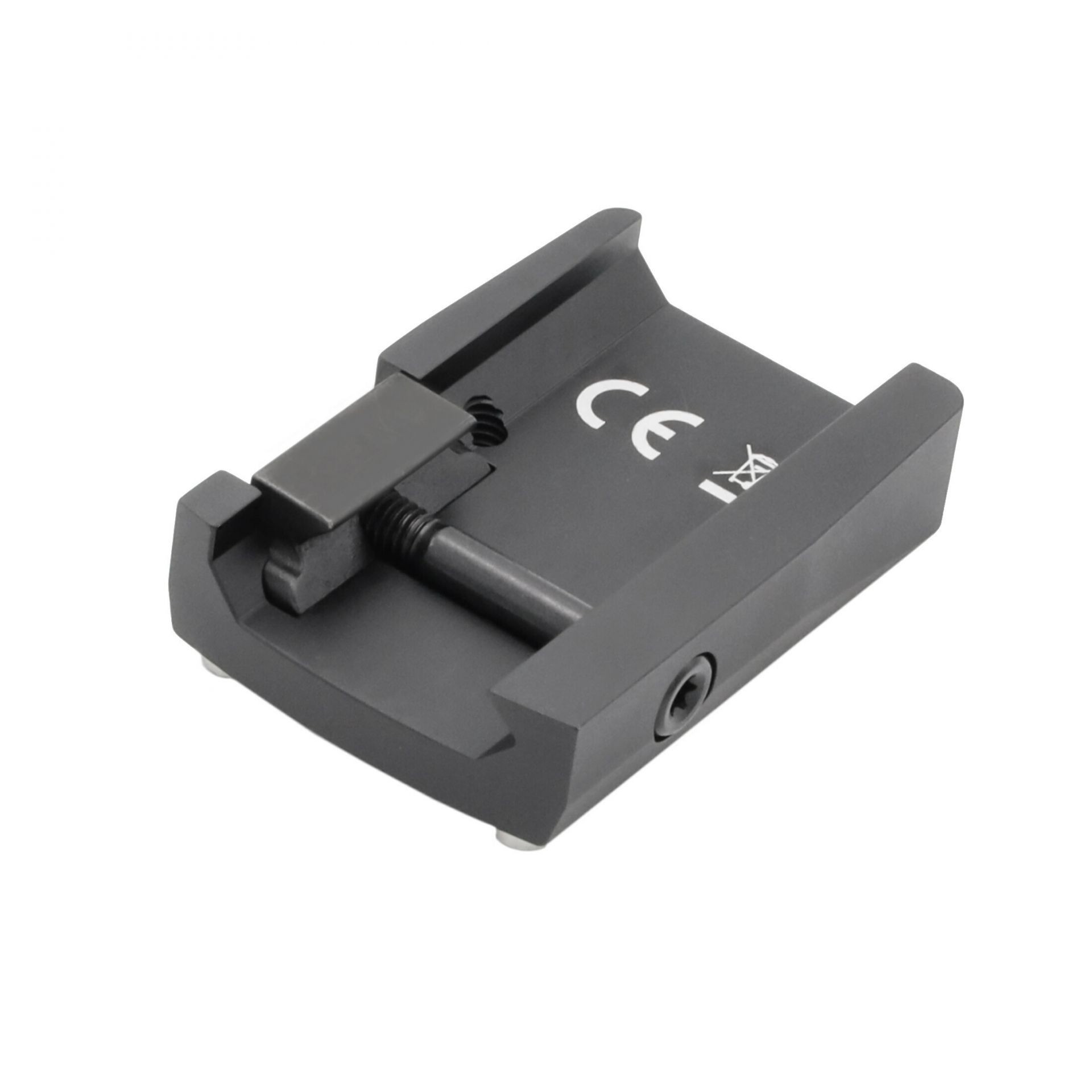 FOCUHUNTER Riser Base Mount Support Adaptateur Rail de Fusil D0015 en Alliage d'aluminium de 21 mm pour Les montages sur Rail Picatinny/Weaver