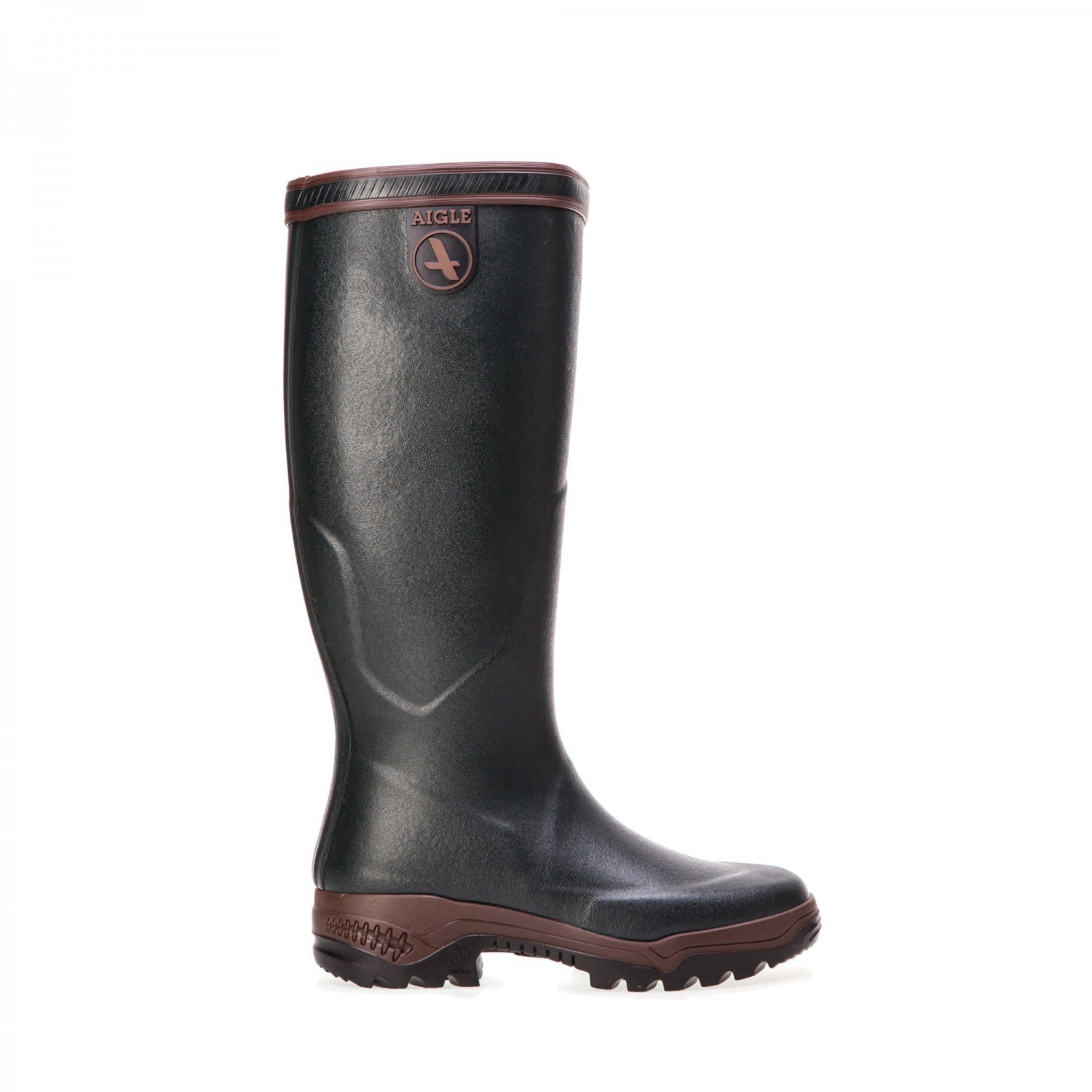 Demi-botte Caoutchouc et néoprène AIGLE Jardin, vert, taille 37 | Leroy
