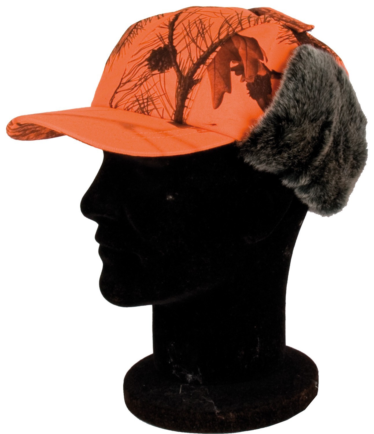 CASQUETTE HOMME SOMLYS 906C AVEC CACHE OREILLE - CAMOU ORANGE