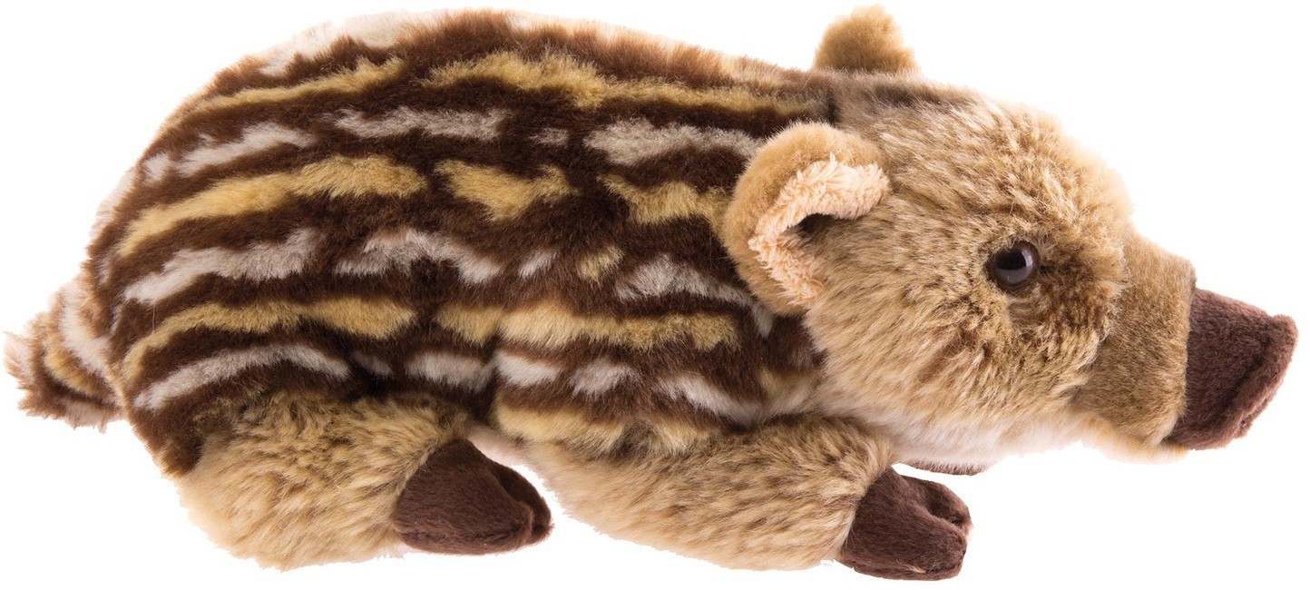 Peluche Marcassin couché 30 cm - Peluches | Made in Chasse