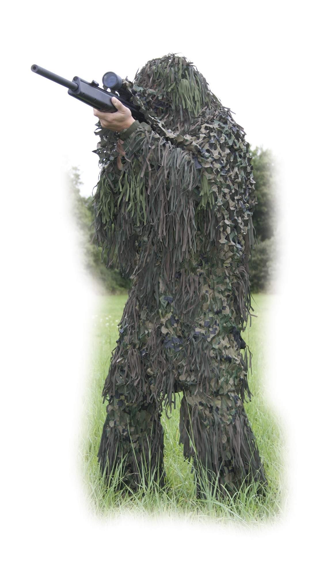 Tenue complète de camouflage Ghili XL/ XXL - Abris et ...