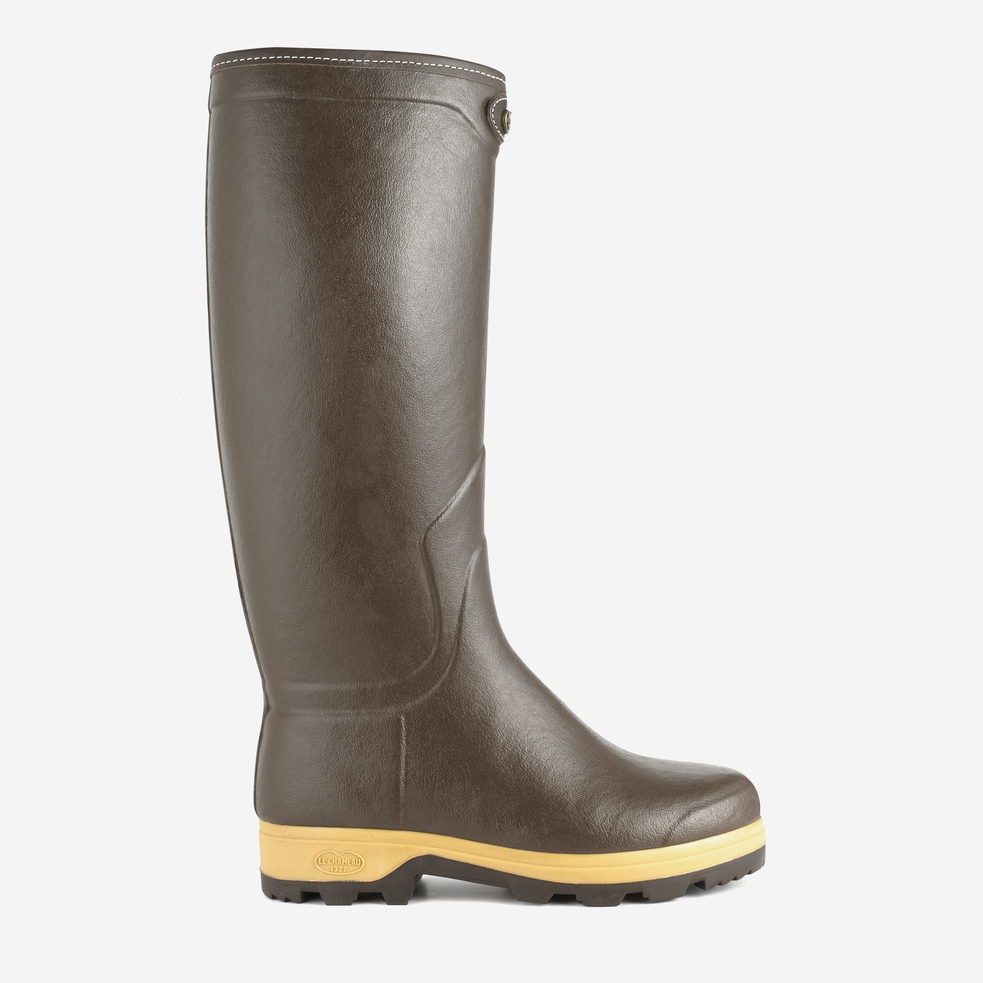 bottes equitation caoutchouc le chameau