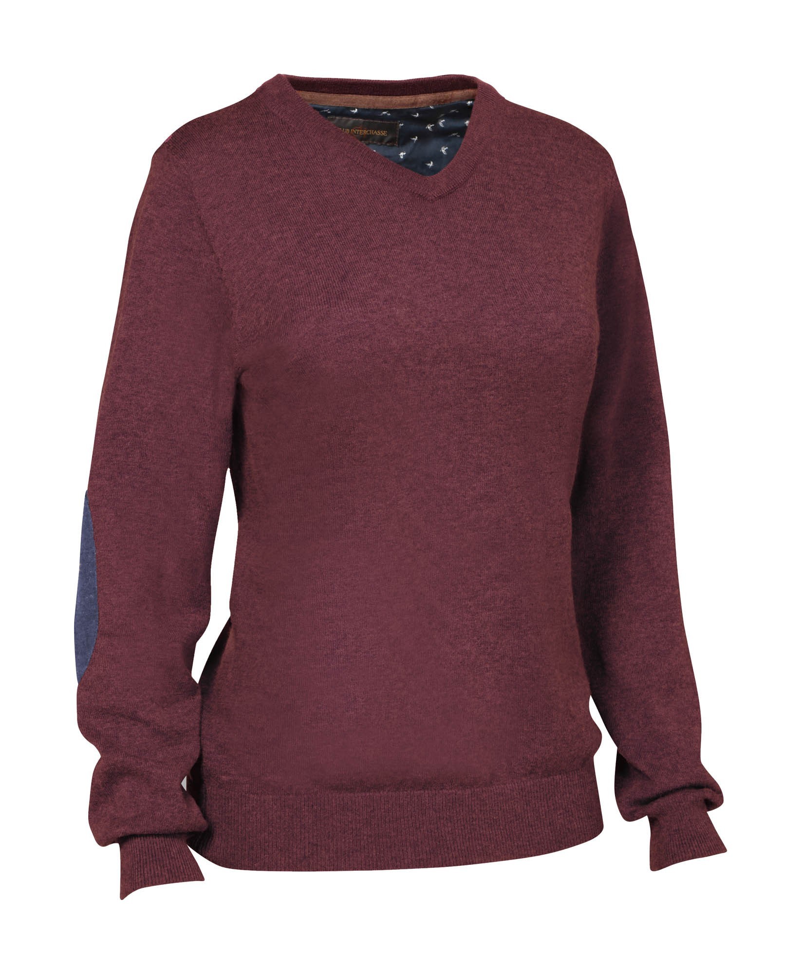 Sweat équestre Noble Femme XS – Col Vachette, Poches, Polaire Bleu