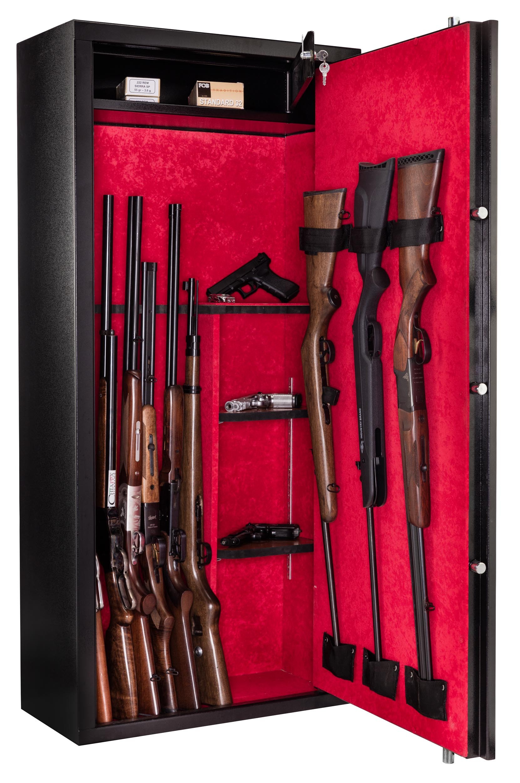 Armoire forte Rietti Premium Digital modulable 14 armes / 9 armes + étagères Coffres forts
