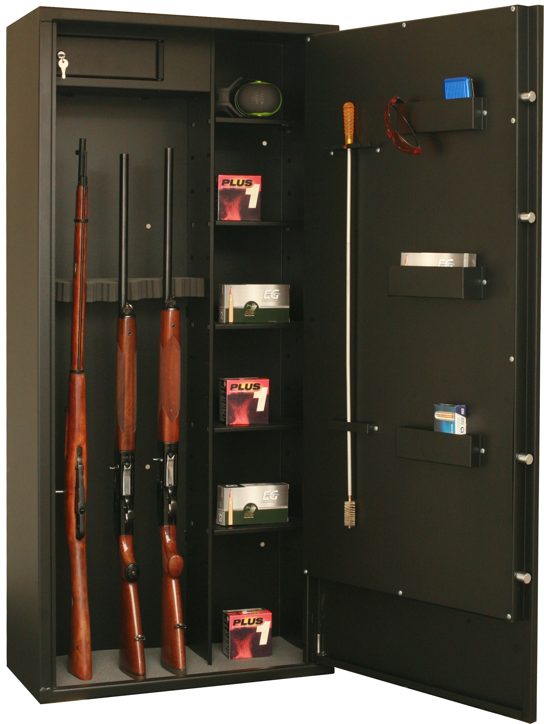 Armoire forte Fortify Delta 12 modulable 12 armes 8 armes + étagères Coffres forts pour