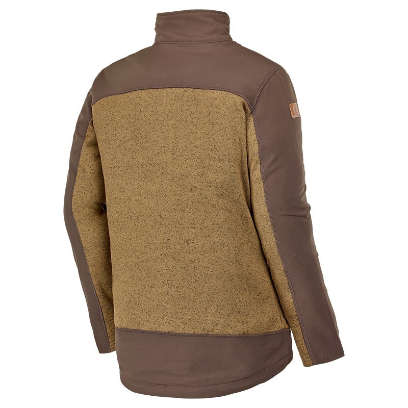 Veste polaire Stagunt Gadrat Taupe - Polaires de chasse ...