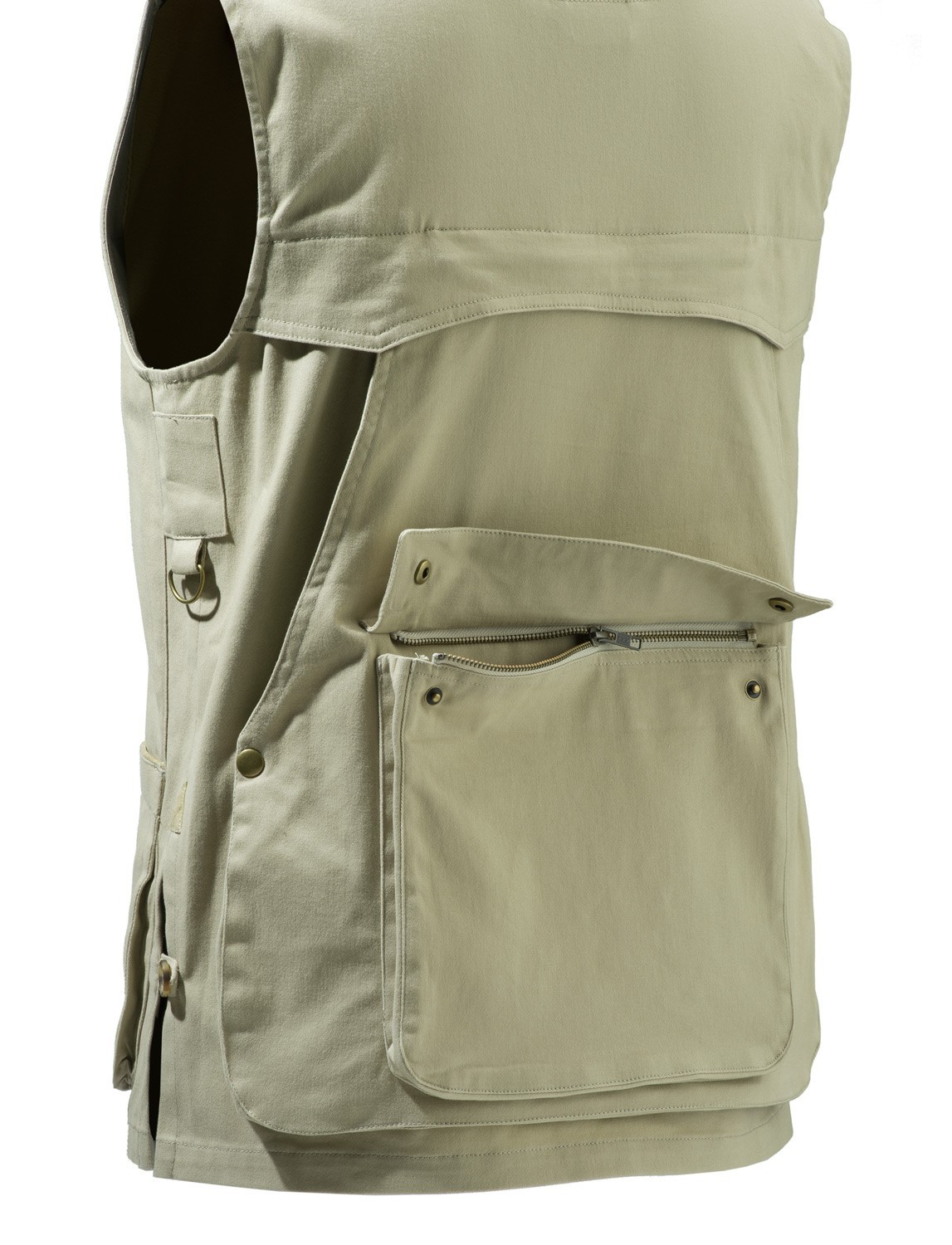 Gilet sans manche homme treeland t606 multitubes - forest