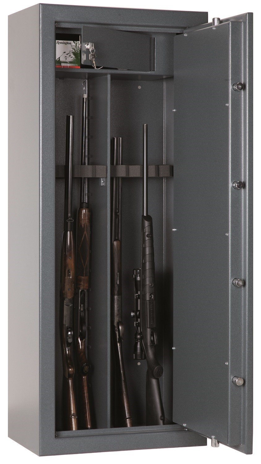 Armoire forte Infac Classic / 20 ou 10 armes + étagères + coffre intérieur Coffres forts pour