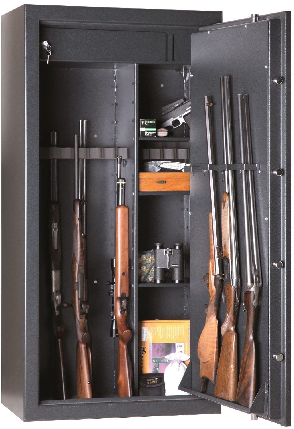 Armoire forte Infac Classic / 30 ou 20 armes + étagères Coffres forts
