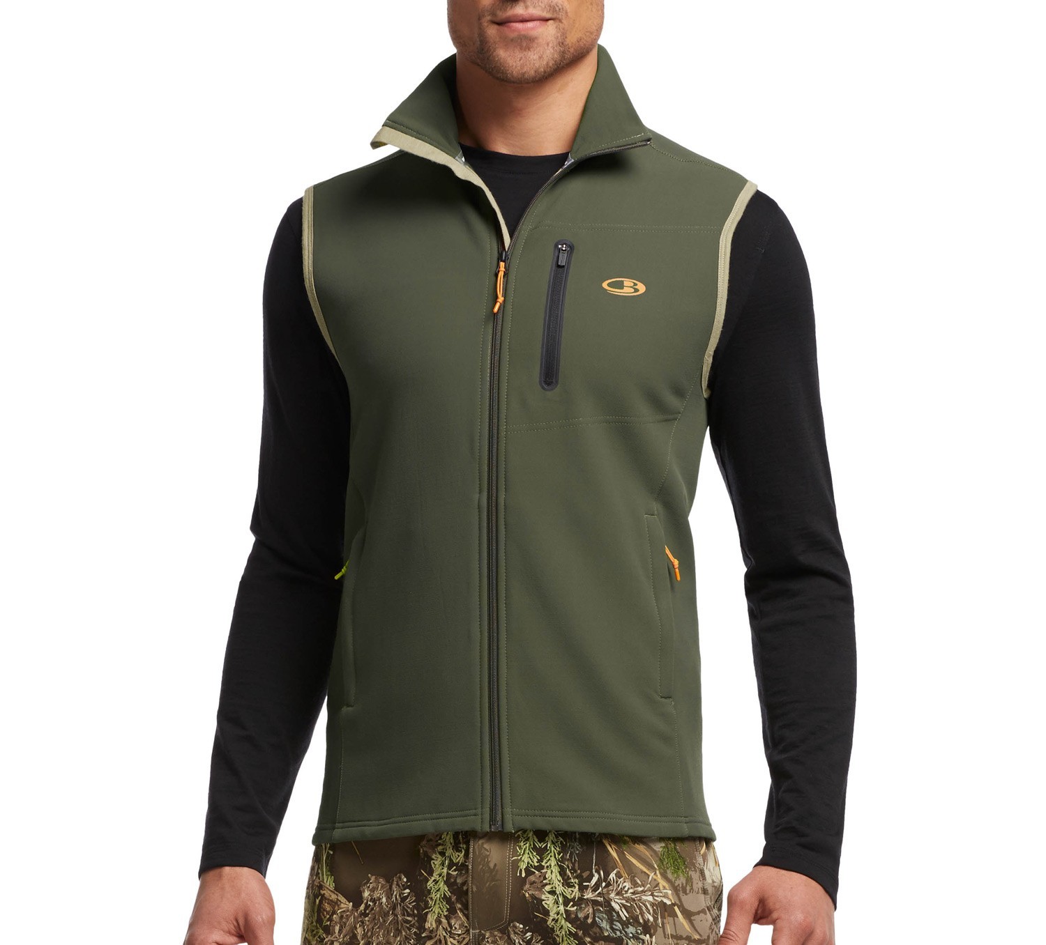 Gilet mérinos Icebreaker Ika - Gilets de chasse | Made in Chasse