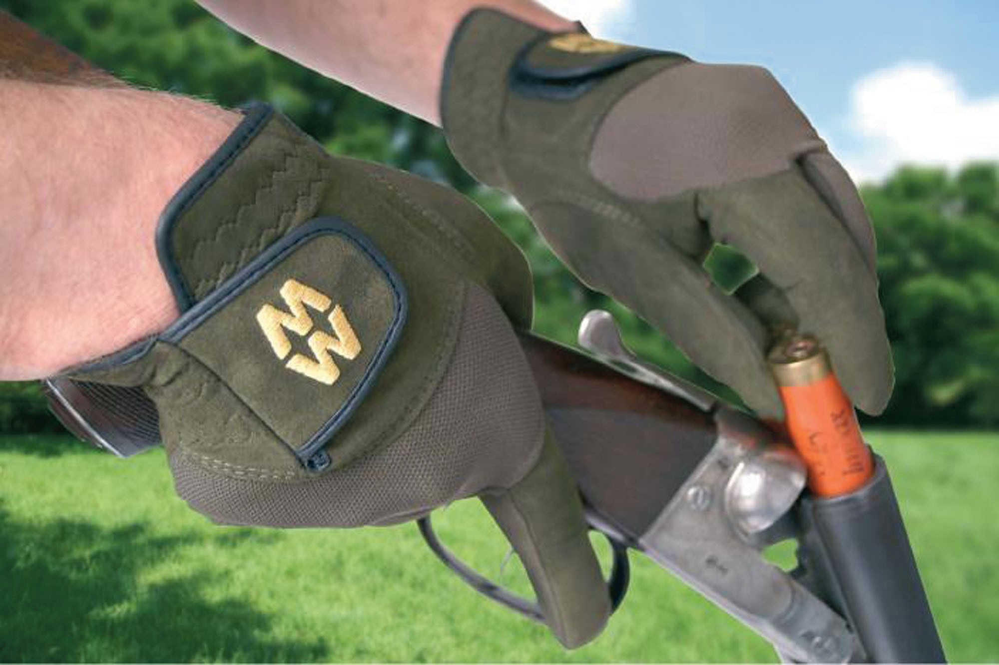 Gants de chasse MacWet Hiver / Vert - Equipement de battue ...