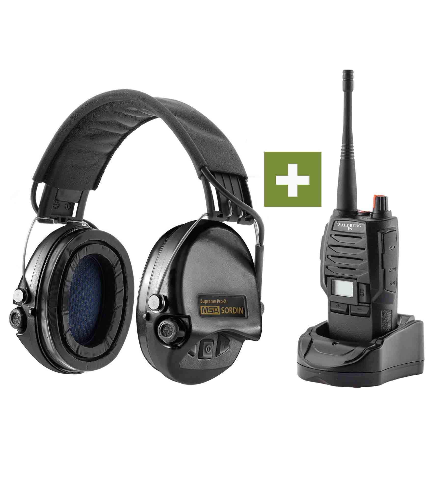 Pack Chasse Msa Casque Supreme Pro X Talkie Walkie