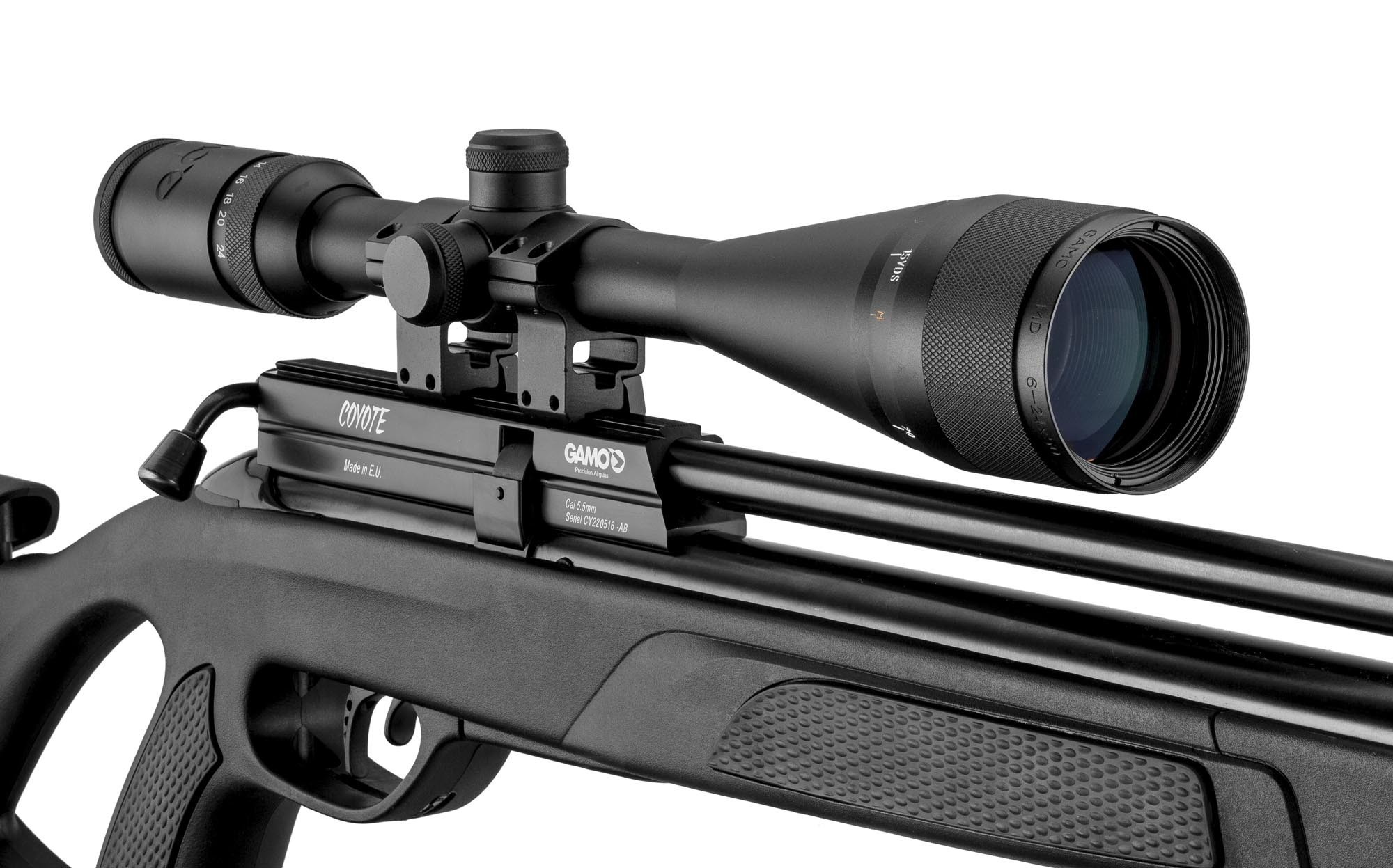 Pack carabine à plomb PCP Gamo Coyote Tactical - Cal. 5,5 ...