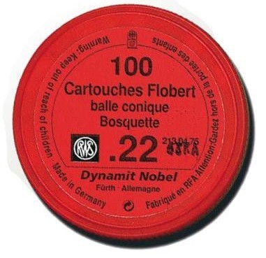 Cartouches 22 LR RWS Bosquette - Munitions 22LR - 22 Mag ...