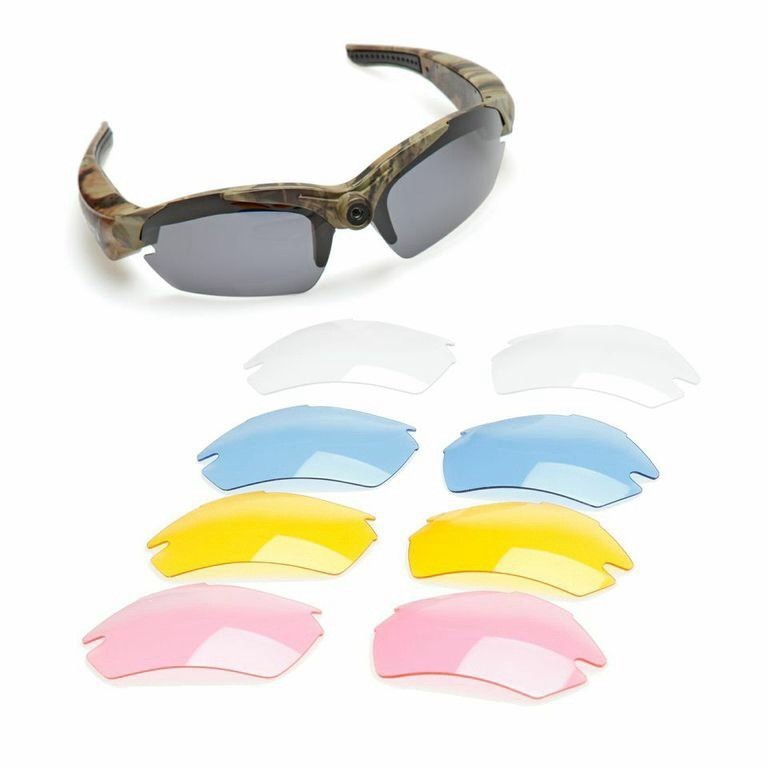 Lunettes-caméra Green Trail HD camo - Equipement de battue ...