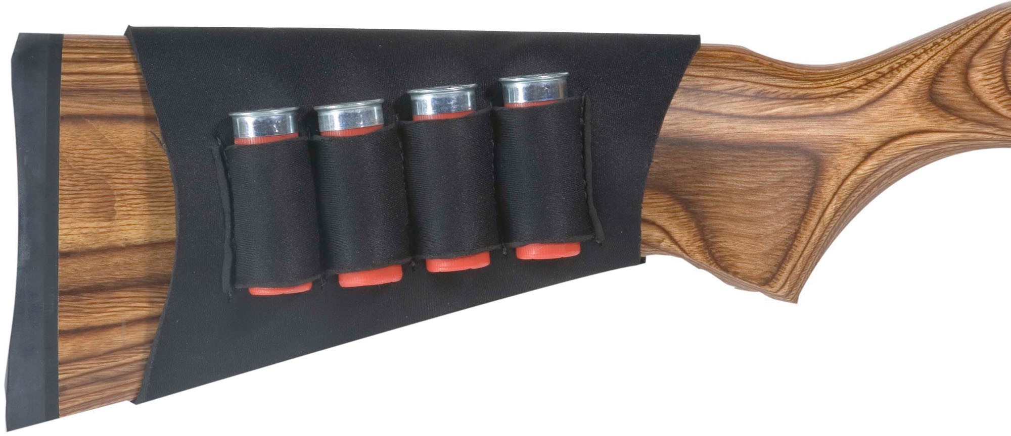 Cartouchière de crosse Noir / 4 cartouches - Bretelles ...