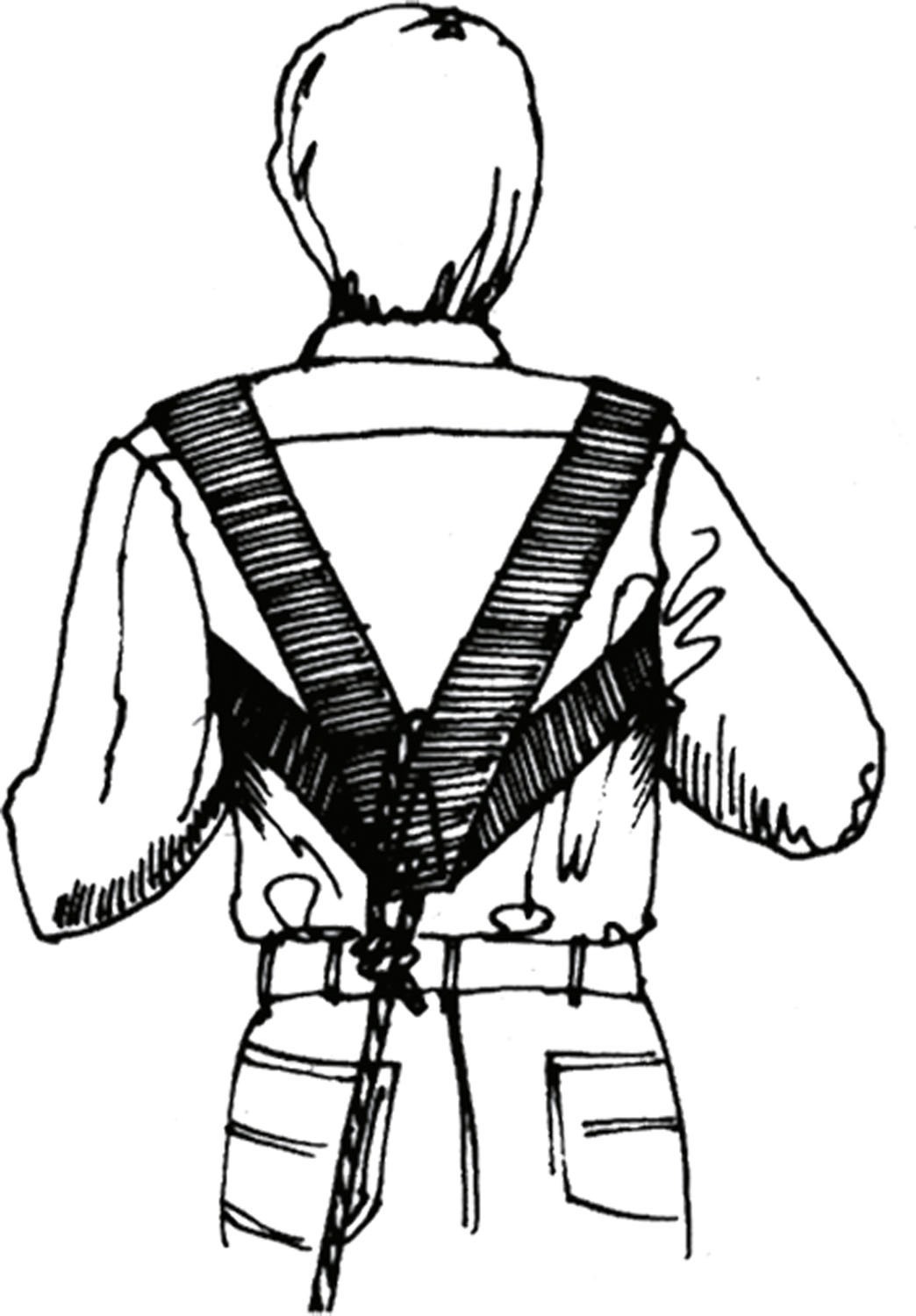 Harnais rive pour station peche - Sport & Plein air