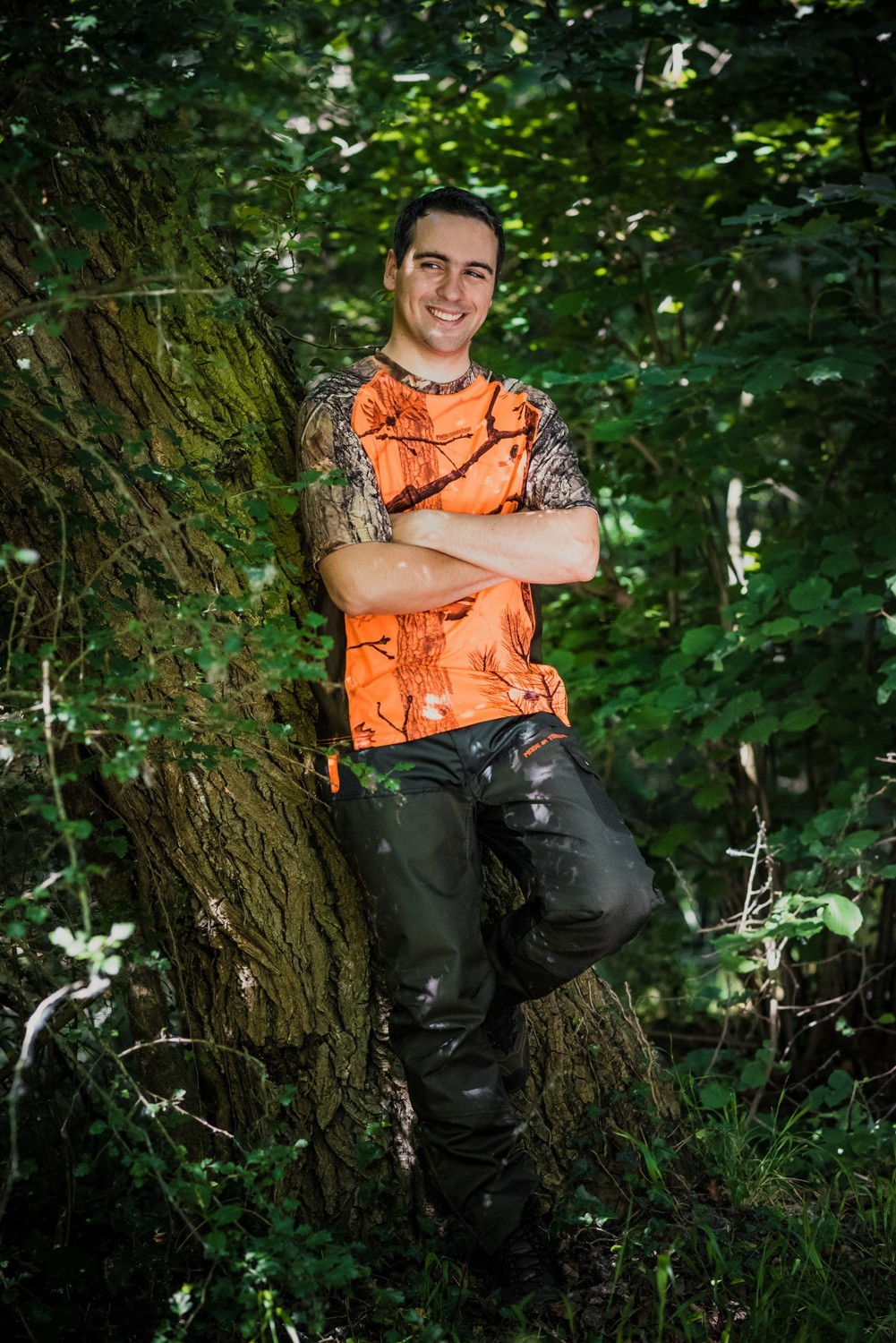 Tee-shirt chasseur qui aime la chasse citation
