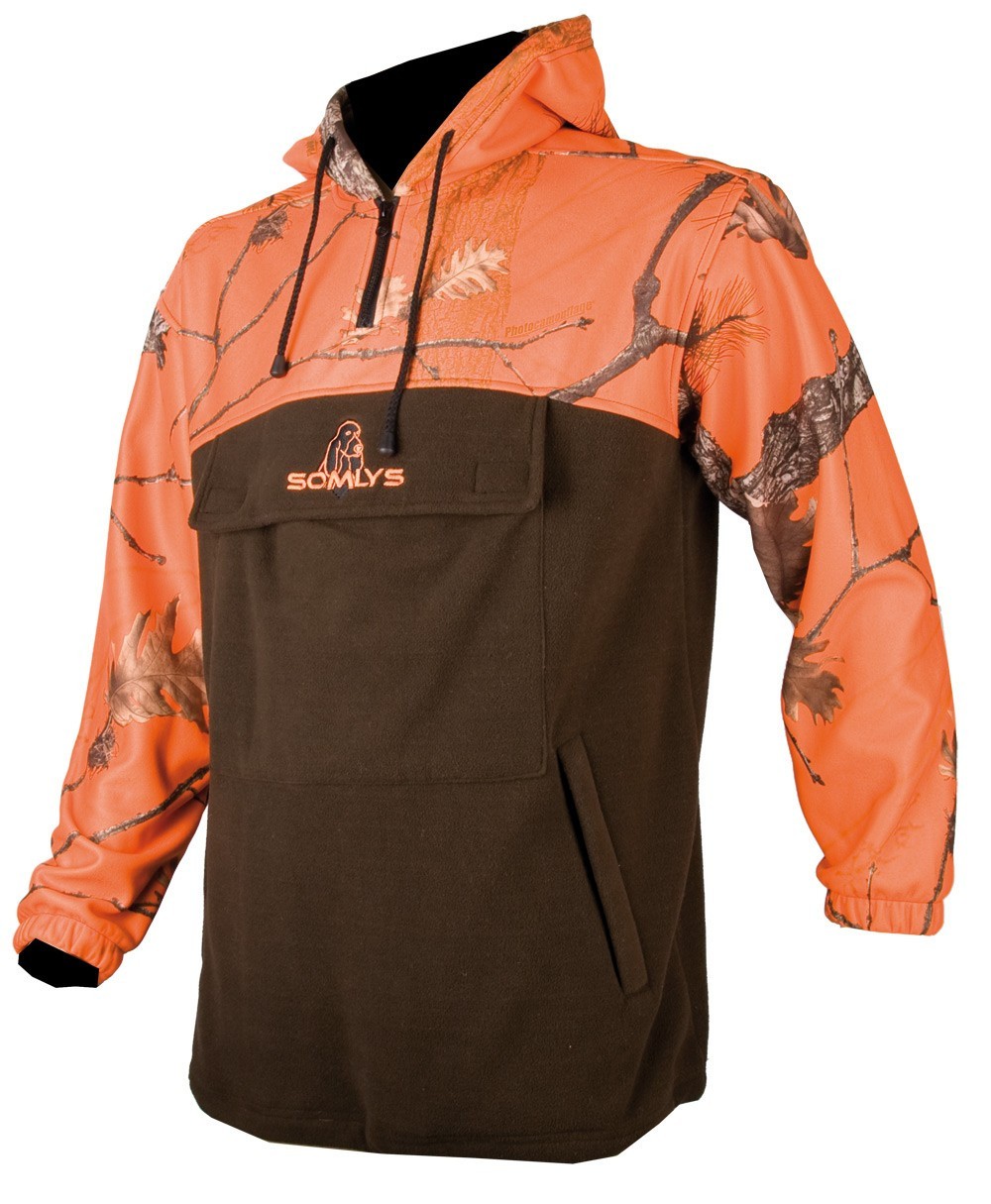 Sweat polaire & tricot Somlys camo Fire / Marron 494 ...