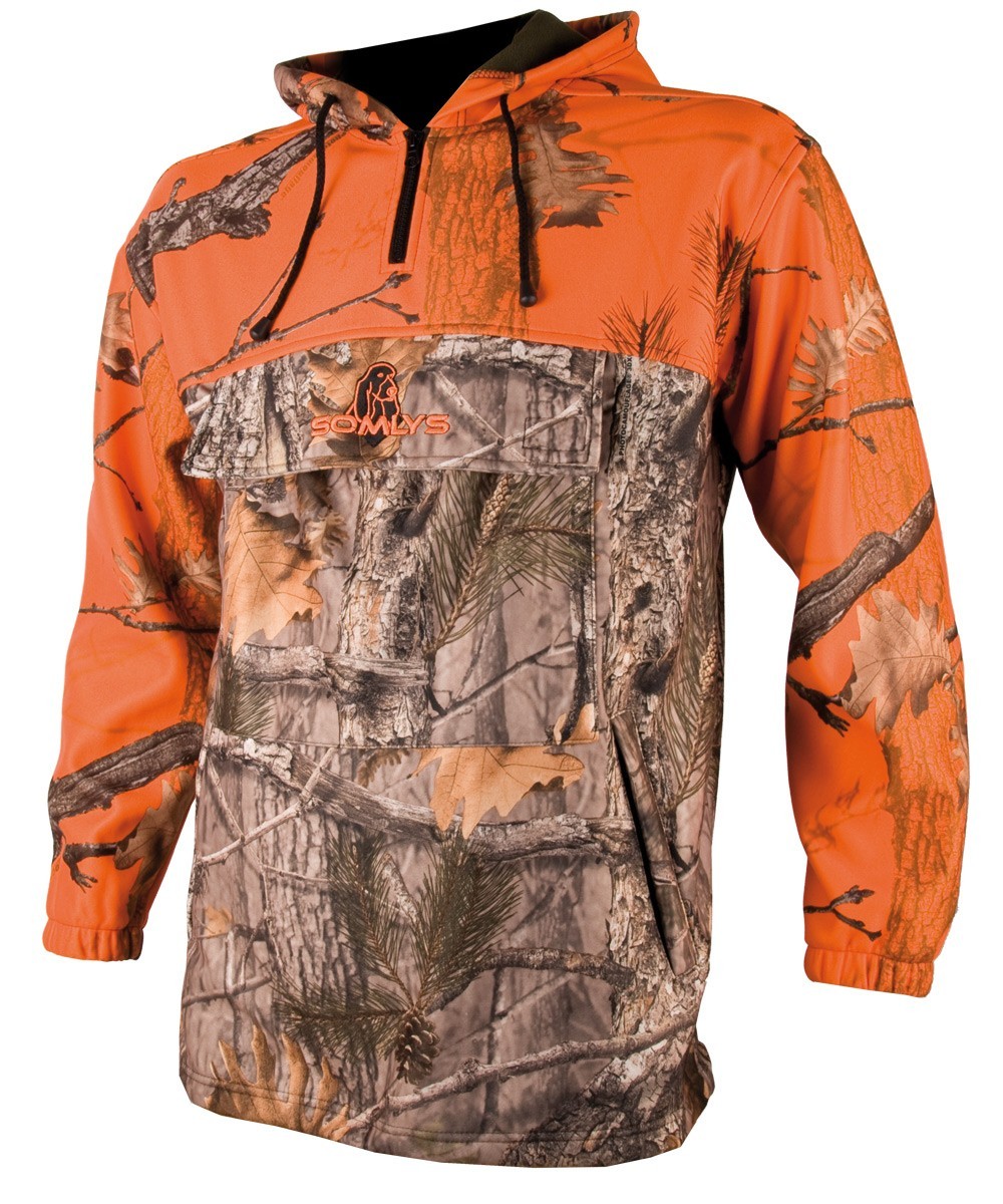 Sweat polaire bicolore camo Somlys 495 - Vêtements ...