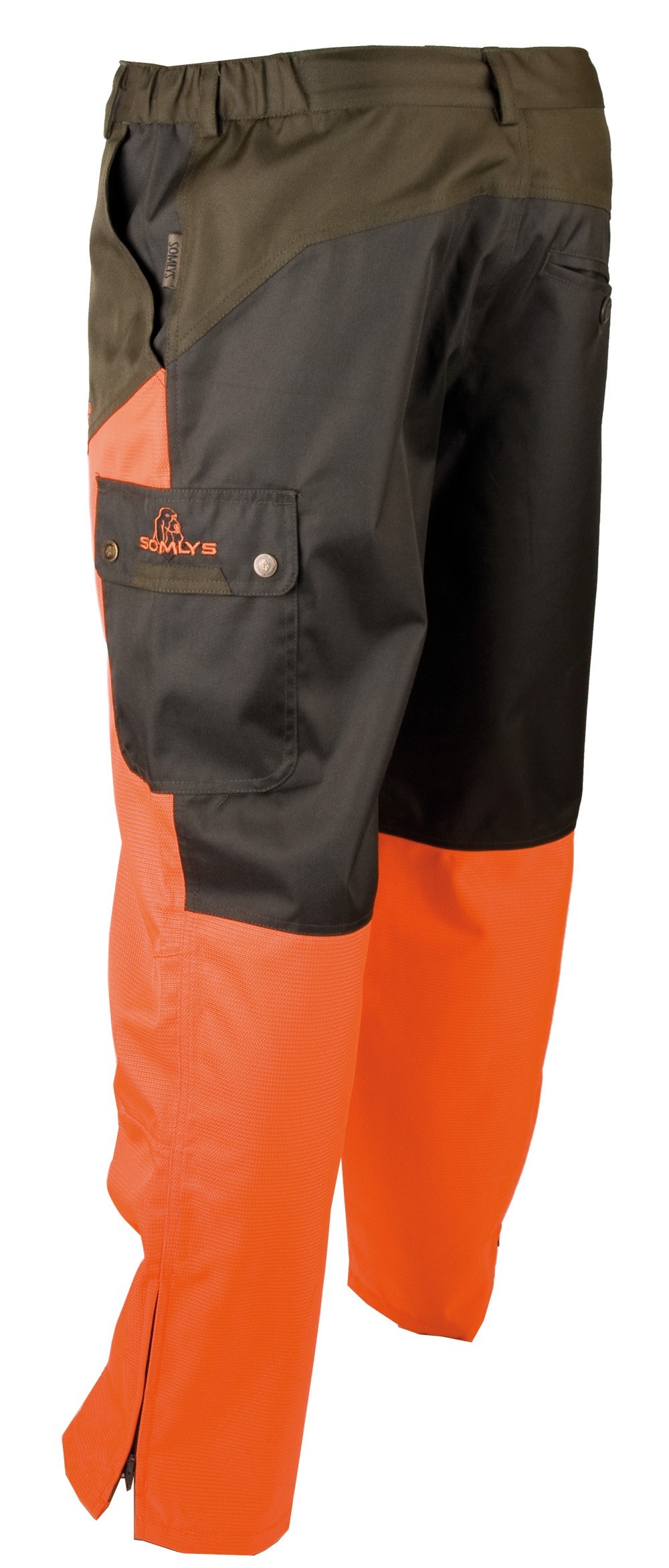 Fuseau Somlys Made in Traque Orange 591 - Pantalons de ...