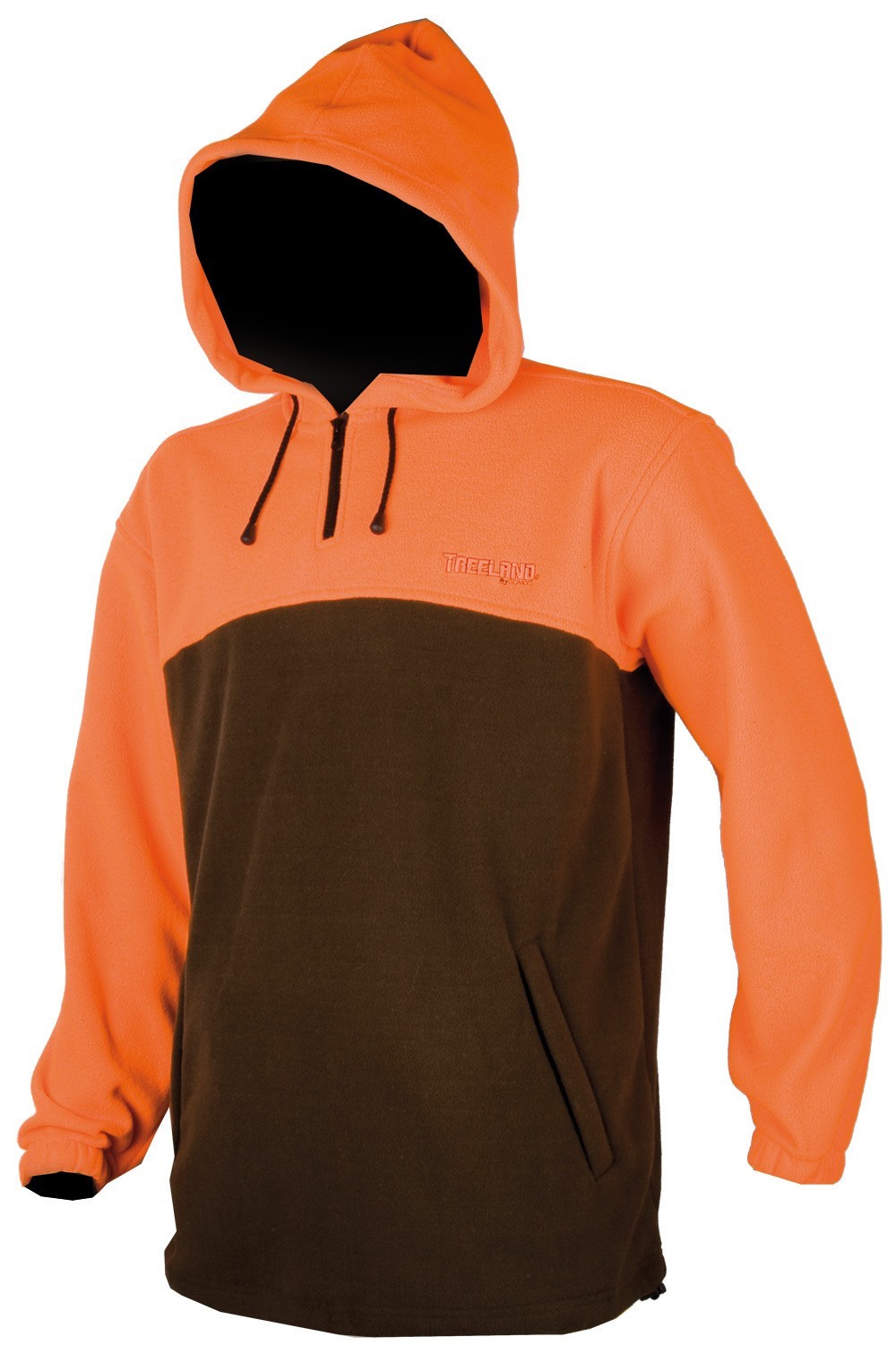 Sweat polaire bicolore Treeland T305 - Pulls de chasse ...