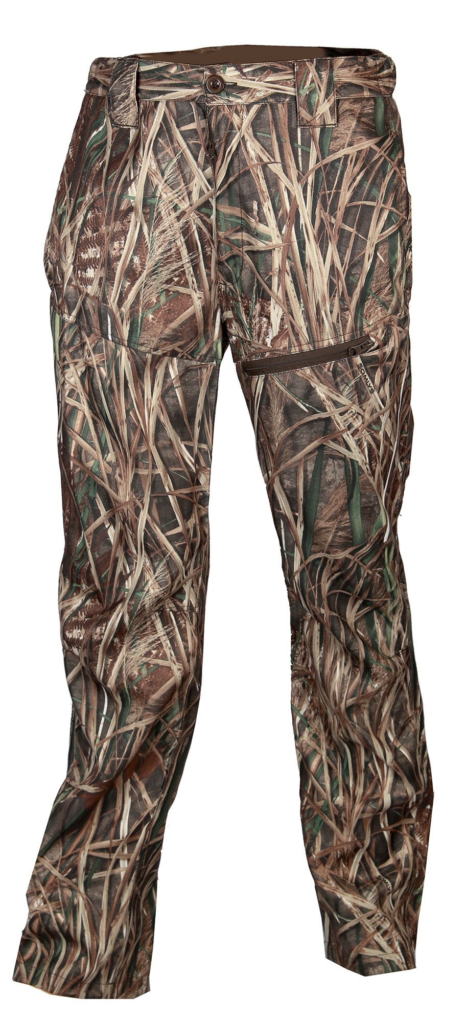 T580 - Pantalon De Chasse Renforcé Anti-ronce Vert Maquisard